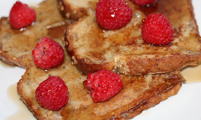 Simple Vegan French Toast