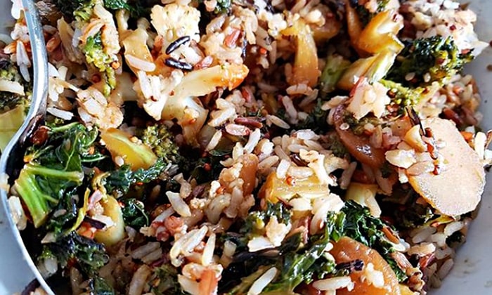 fried-wild-rice-with-quinoa-and-kale Fried Wild Rice with Quinoa and Kale