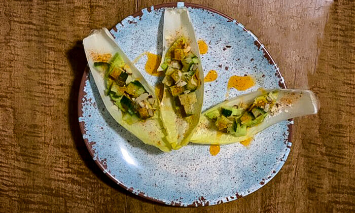 tomato-water-marinated-endive-leaves Tomato Water Marinated Endive Leaves Recipe