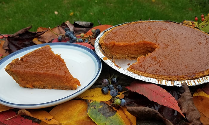 Vegan Pumpkin Pie