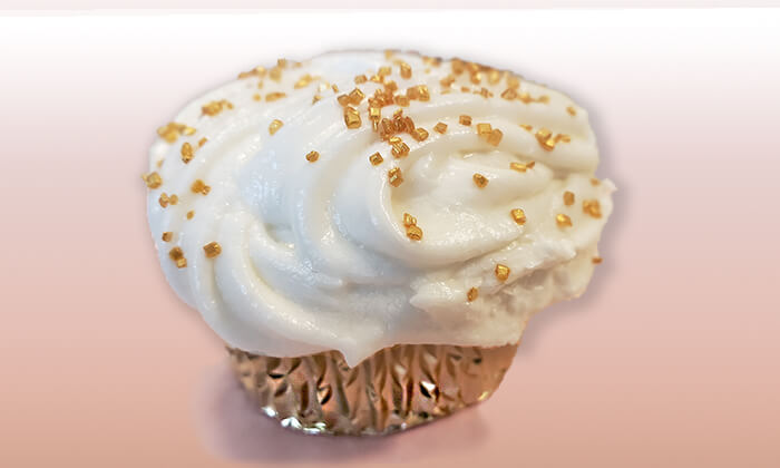 champagne-cupcake Vegan Champagne Cupcakes