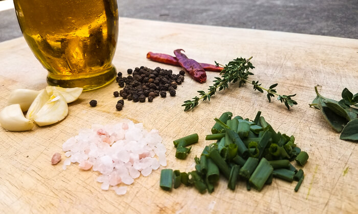 Ingredients for Oven Roasted Brussels Sprouts