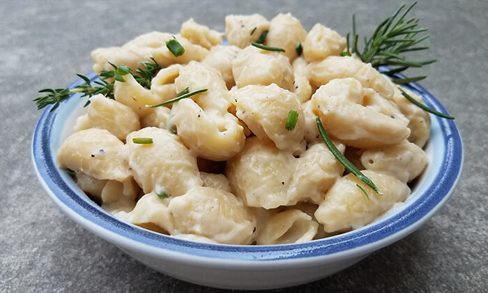 Dairy Free Vegan Alfredo Pasta