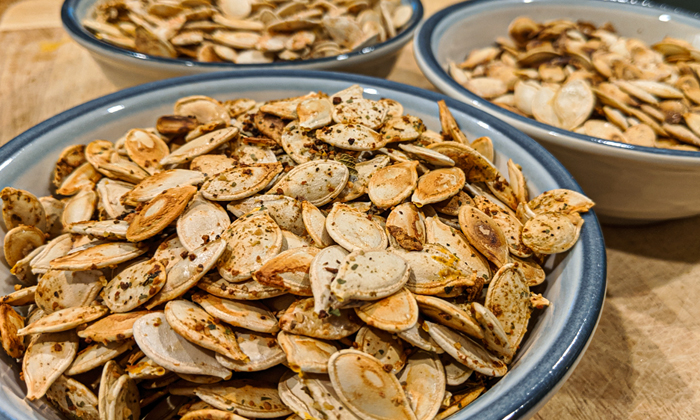 roasted-pumpkin-seeds Roasted Pumpkin Seeds