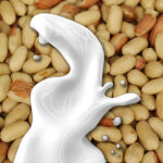 Peanuts with a splash of plant-based milk